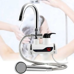 M004B   PRZEPŁYWOWY PODGRZEWACZ DO WODY PRYSZNICOWY LCD -O178
