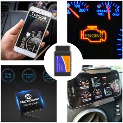 M002E INTERFEJS DIAGNOSTYCZNY OBD2 ELM 327 BLUETOOTH -M009