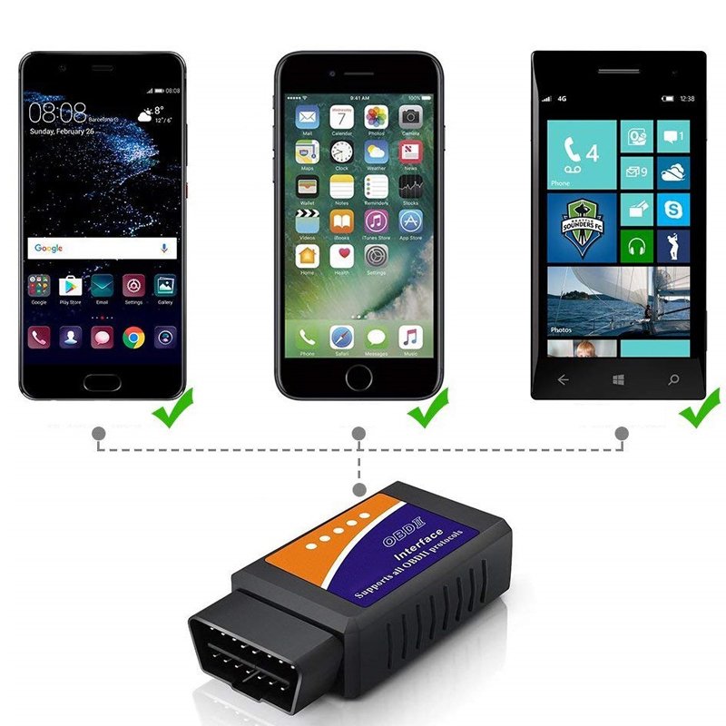 M002E INTERFEJS DIAGNOSTYCZNY OBD2 ELM 327 BLUETOOTH -M009