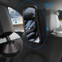 M003A  LUSTERKO DO OBSERWACJI DZIECKA W AUCIE PODRÓŻY 360° -M021