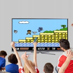 M061H (ALEJA2) GRA TELEWIZYJNA KONSOLA 2 PADY PISTOLET GRY RETRO -E125