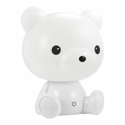 M002F    LAMPKA NOCNA MIŚ DLA DZIECI KOLOROWA LED RGB E118