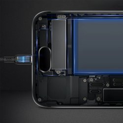 M000   KABEL ŁADOWARKA 3w1 DO IPHONE MICRO USB TYP-C - czarny E198-4