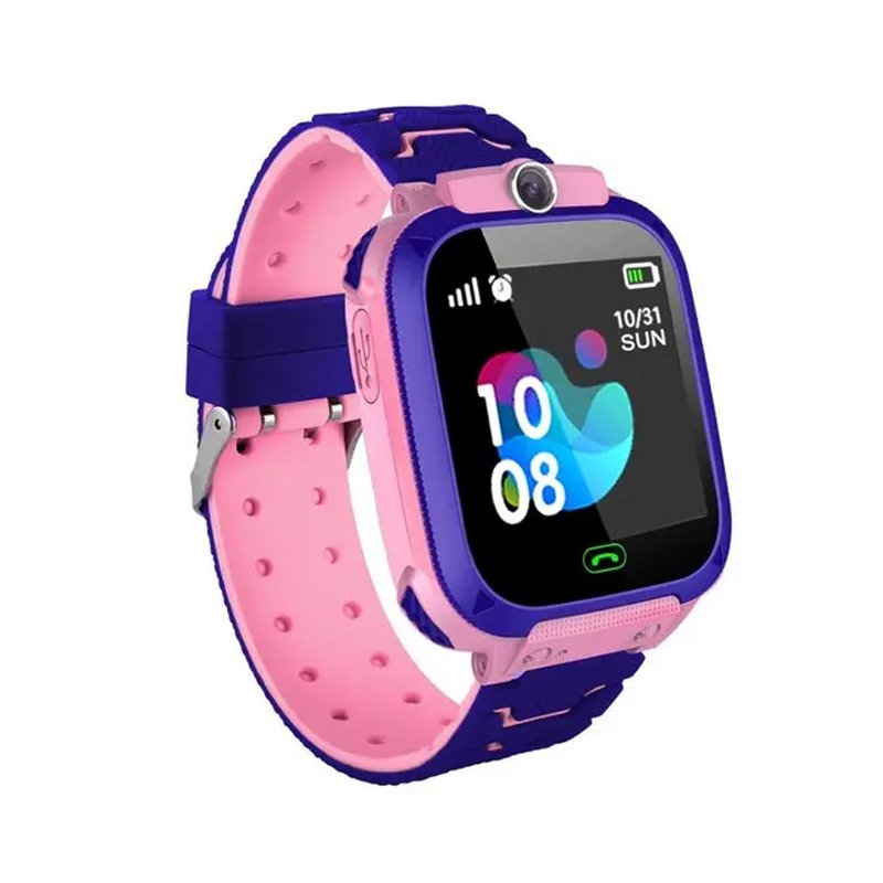 M002E   SMARTWATCH DLA DZIECI ZEGAREK GPS LOKALIZATOR SOS - różowy E044-1