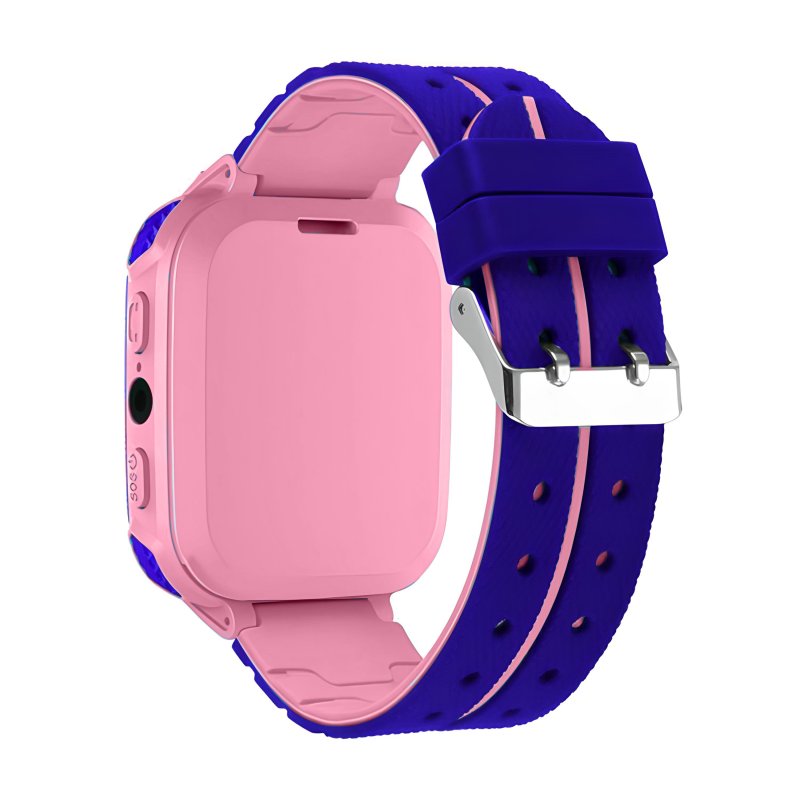 M002E   SMARTWATCH DLA DZIECI ZEGAREK GPS LOKALIZATOR SOS - różowy E044-1