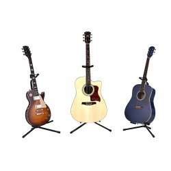 M030B (ALEJA1) Z019B  STOJAK GITAROWY STATYW NA GITARĘ WIESZAK UCHWYT DO GITARY BLOKADA REGULACJA - O040