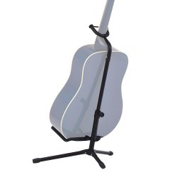 M030B (ALEJA1) Z019B  STOJAK GITAROWY STATYW NA GITARĘ WIESZAK UCHWYT DO GITARY BLOKADA REGULACJA - O040