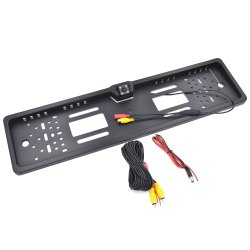 M017D    KAMERA COFANIA Z LED W RAMCE TABLICA REJESTRACYJNA -M007