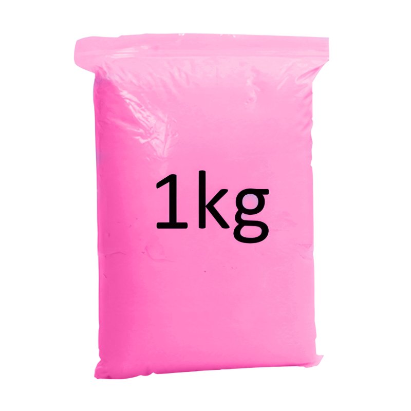 M002E   PIASEK KINETYCZNY 1KG PIASKOLINA 5 KOLORÓW MAGICZNY- D008 Różowy