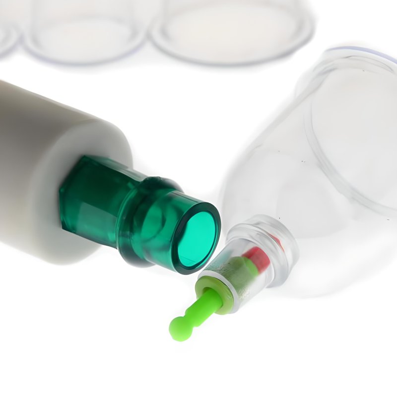 M021F (ALEJA1) Z006D   BAŃKI CHIŃSKIE BEZOGNIOWE PRÓŻNIOWE CELLULIT 12SZT -O022