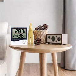 M002D    TERMOMETR HIGROMETR ELEKTRONICZNY SONDA STACJA -E029