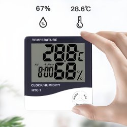 M002D    TERMOMETR HIGROMETR ELEKTRONICZNY SONDA STACJA -E029