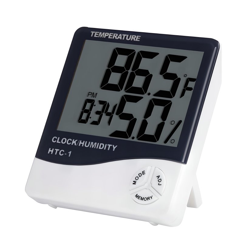 M002D    TERMOMETR HIGROMETR ELEKTRONICZNY SONDA STACJA -E029