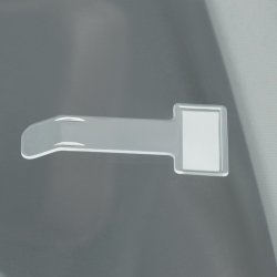 M000   UCHWYT KLIPS NA BILET PARKINGOWY LEGITYMACJĘ SZYBĘ O006