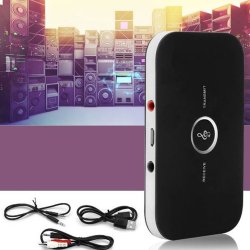 M003F   TRANSMITER BLUETOOTH ADAPTER ODBIORNIK + NADAJNIK prostokątny z nutką E062