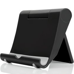 M000    PODSTAWKA POD TELEFON TABLET UCHWYT STOJAK - czarne E003