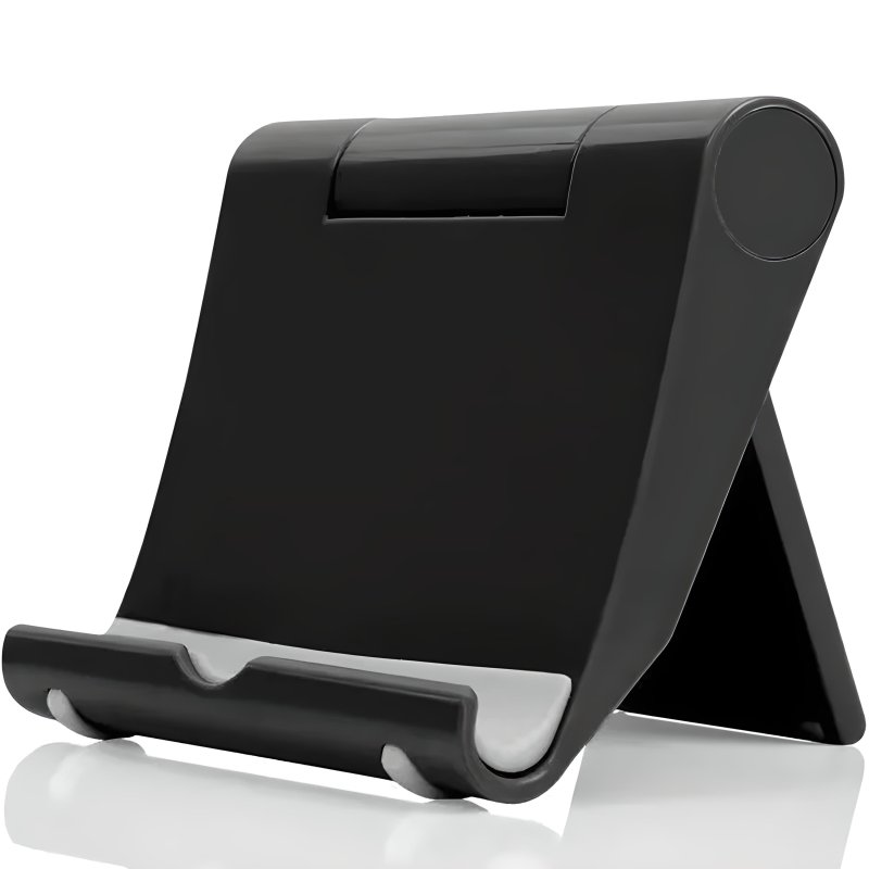 M000    PODSTAWKA POD TELEFON TABLET UCHWYT STOJAK - czarne E003