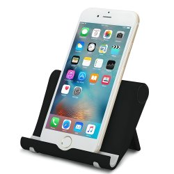 M000    PODSTAWKA POD TELEFON TABLET UCHWYT STOJAK - czarne E003