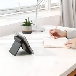 M000    PODSTAWKA POD TELEFON TABLET UCHWYT STOJAK - czarne E003