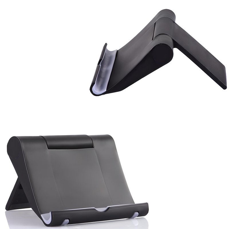 M000    PODSTAWKA POD TELEFON TABLET UCHWYT STOJAK - czarne E003