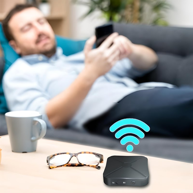 N355 TRANSMITER ADAPTER BLUETOOTH ODBIORNIK + NADAJNIK -kostka E060