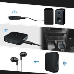 N355 TRANSMITER ADAPTER BLUETOOTH ODBIORNIK + NADAJNIK -kostka E060