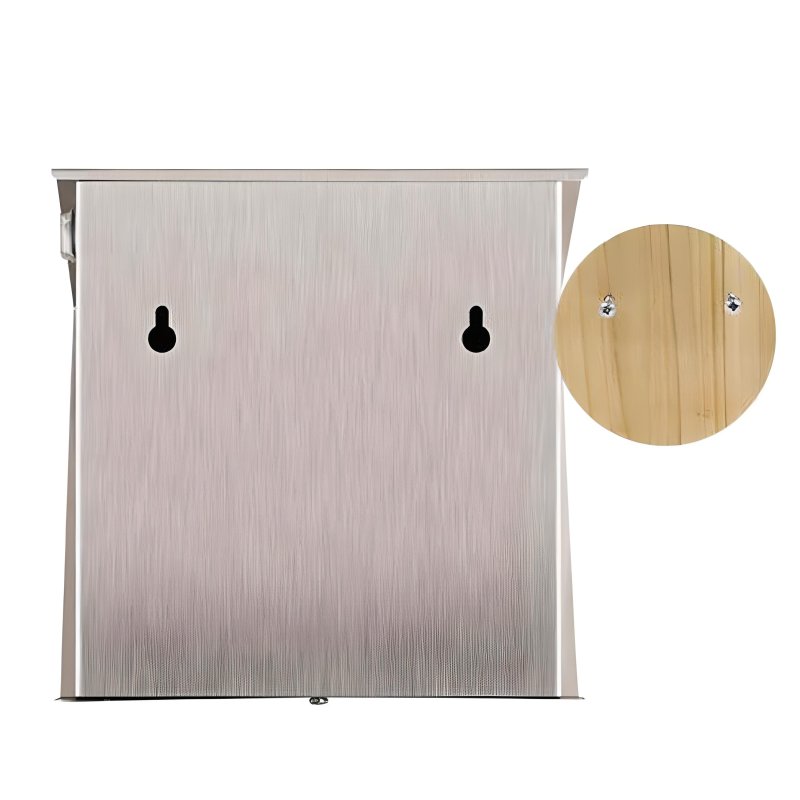 M002B    PODŚWIETLANY NUMER DOMU LAMPA SOLARNA LED METALOWA -E041