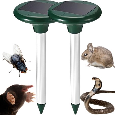 M050C (Aleja2) ODSTRASZACZ KRETA KRETÓW ZWIERZĄT GRYZONI NORNIC SOLARNY KUN MYSZY 2 szt - 98768118