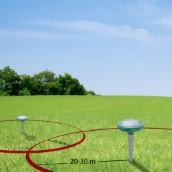 M050C (Aleja2) ODSTRASZACZ KRETA KRETÓW ZWIERZĄT GRYZONI NORNIC SOLARNY KUN MYSZY 2 szt - 98768118