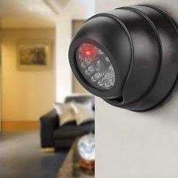 N266  ATRAPA KAMERY PRZEMYSŁOWEJ KAMERA KOPUŁKA DIODA -E153