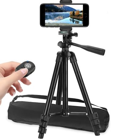 M021E/F  (Aleja1) M048A Z015B/C STATYW 4w1 TRIPOD 103cm PILOT UCHWYT NA TELEFON -E085 (❗❗❗UWAGA MAŁY CZARNY❗❗❗)