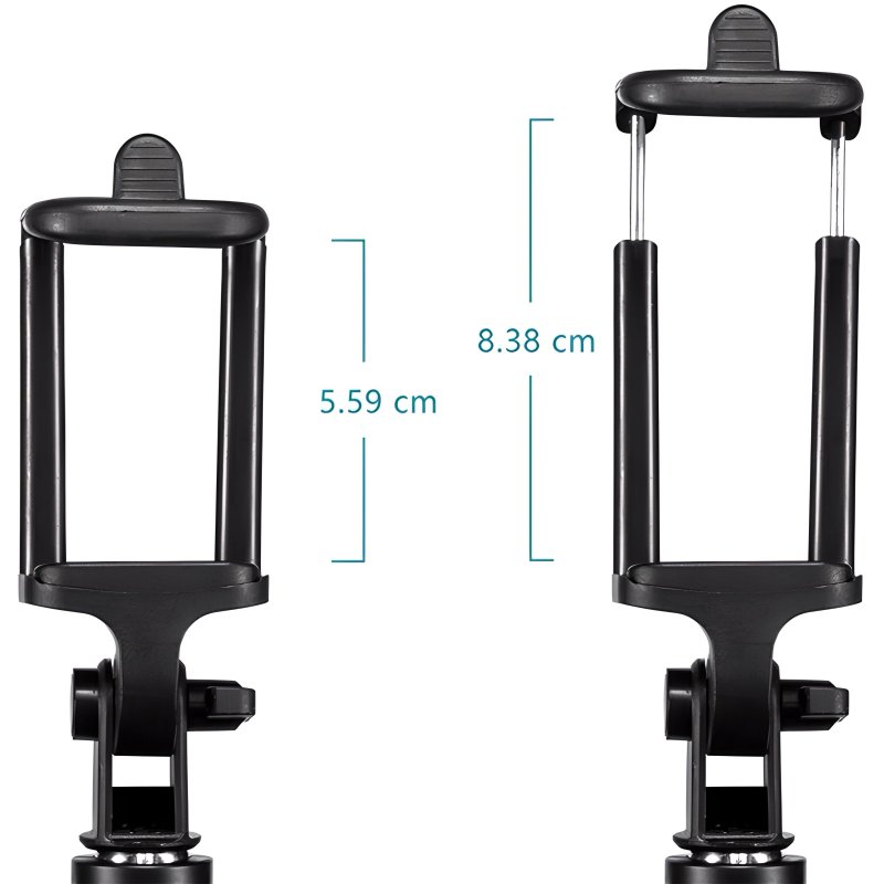 M021E/F  (Aleja1) M048A Z015B/C STATYW 4w1 TRIPOD 103cm PILOT UCHWYT NA TELEFON -E085 (❗❗❗UWAGA MAŁY CZARNY❗❗❗)