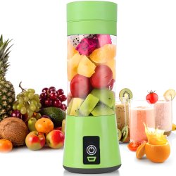 N340 BLENDER MIKSER TURYSTYCZNY USB BEZPRZEWODOWY 380ML -E155 zielony