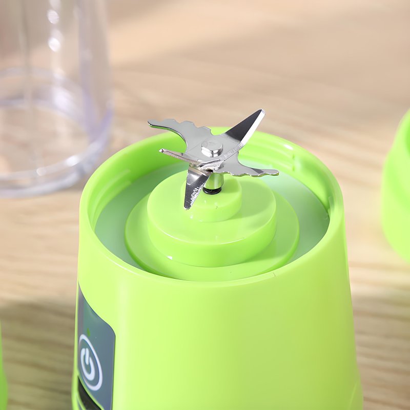 N340 BLENDER MIKSER TURYSTYCZNY USB BEZPRZEWODOWY 380ML -E155 zielony