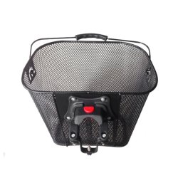 M004C     DUŻY KOSZ NA ROWER METALOWY KOSZYK ROWEROWY CLICK S060 (❗❗❗DOKŁADAĆ RĄCZKĘ I MOCOWANIA W WORKU❗❗❗)