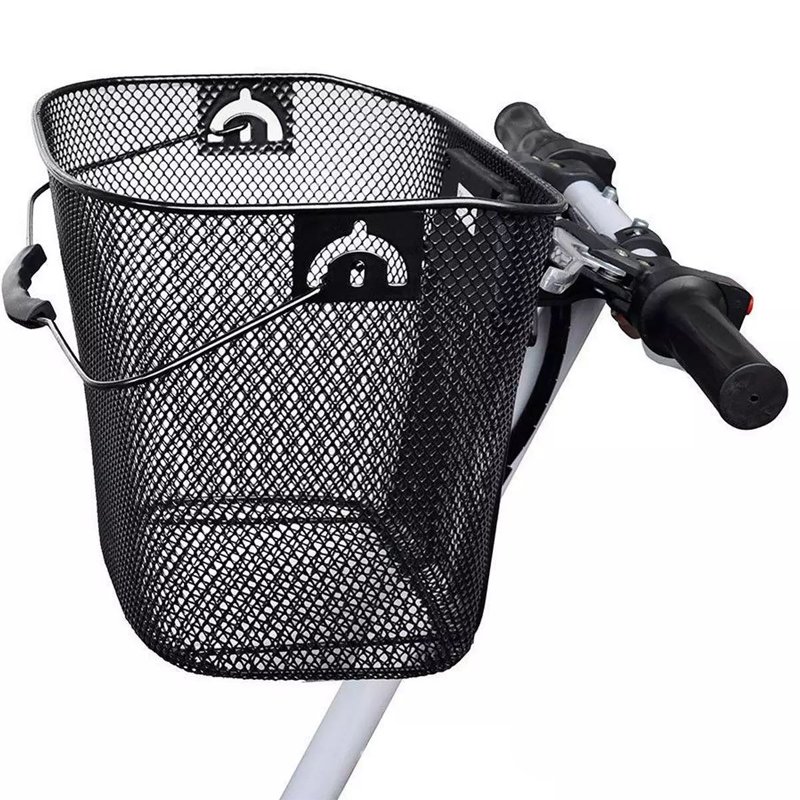 M004C     DUŻY KOSZ NA ROWER METALOWY KOSZYK ROWEROWY CLICK S060 (❗❗❗DOKŁADAĆ RĄCZKĘ I MOCOWANIA W WORKU❗❗❗)