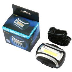 M002D LATARKA CZOŁOWA LED CZOŁÓWKA LAMPKA LEDOWA COB -mała E052 ❗❗❗UWAGA 60 szt w kartoniku ❗❗❗