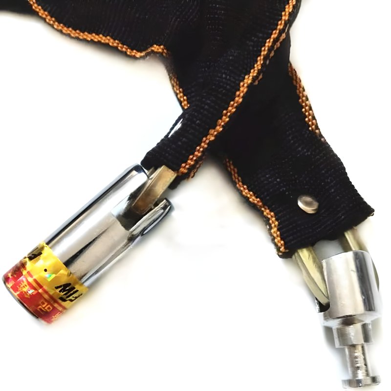 N345  ŁAŃCUCH BLOKADA ROWEROWA NA ROWER MOTOR ZAPIĘCIE -S057