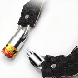 N345  ŁAŃCUCH BLOKADA ROWEROWA NA ROWER MOTOR ZAPIĘCIE -S057