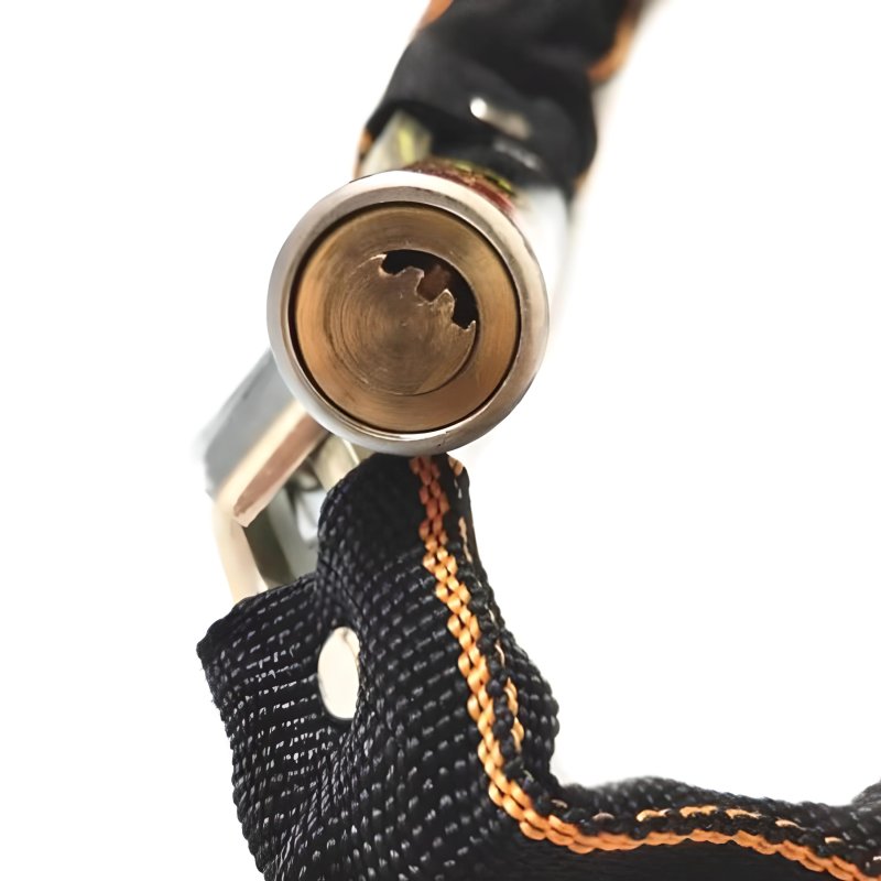 N345  ŁAŃCUCH BLOKADA ROWEROWA NA ROWER MOTOR ZAPIĘCIE -S057