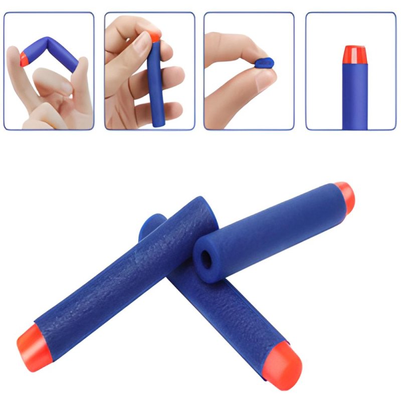 M002E  100 SZTUK STRZAŁEK DO WYRZUTNI NERF N-STRIKE NABÓJ -D016