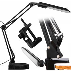 M005C LAMPKA BIURKOWA SZKOLNA LAMPA NOCNA KREŚLARSKA LED z płaskim kloszem E143