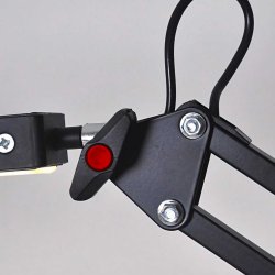 M005C LAMPKA BIURKOWA SZKOLNA LAMPA NOCNA KREŚLARSKA LED z płaskim kloszem E143