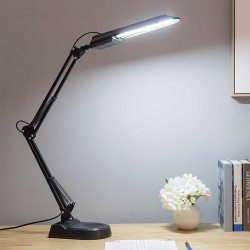 M005C LAMPKA BIURKOWA SZKOLNA LAMPA NOCNA KREŚLARSKA LED z płaskim kloszem E143