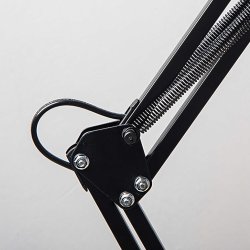 M005C LAMPKA BIURKOWA SZKOLNA LAMPA NOCNA KREŚLARSKA LED z płaskim kloszem E143
