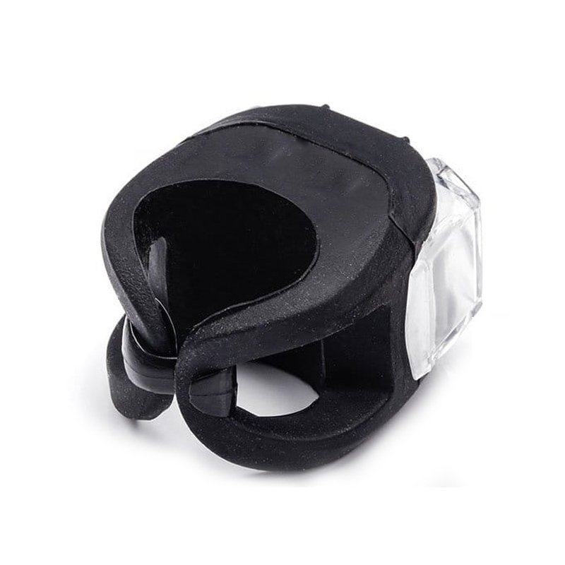 M003C  LAMPKI ROWEROWE LAMPKA NA ROWER LED PRZÓD TYŁ 2SZT ZESTAW -S077 CZERWONE