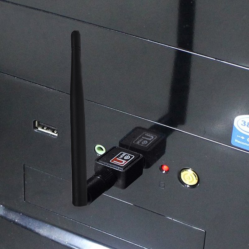 N377  KARTA SIECIOWA WIFI USB WI-FI ADAPTER + ANTENA PL -E202