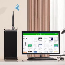 N377  KARTA SIECIOWA WIFI USB WI-FI ADAPTER + ANTENA PL -E202