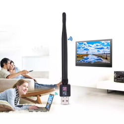 N377  KARTA SIECIOWA WIFI USB WI-FI ADAPTER + ANTENA PL -E202