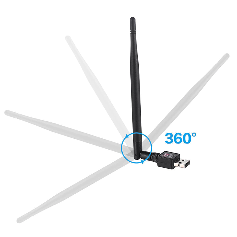 N377  KARTA SIECIOWA WIFI USB WI-FI ADAPTER + ANTENA PL -E202